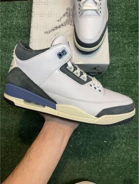 Jordan Retro 3 A Ma Maniere Diffused Blue Size 11.5
